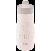 Nuk Drikkedunk m. Tud - Mini-Me Sip - 300 ml - Stål - Fox - - OneSize - Drikkedunk