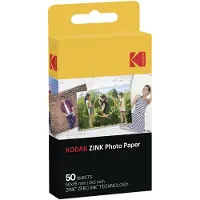Kodak Zink - Klæbemiddel - 50 x 76 mm 50 ark fotopapir - for Smile Classic