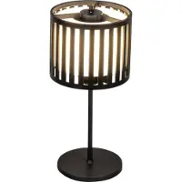 Konstsmide Bottle Bordlampe LED USB Sort 2200K/2700K dæmpbar