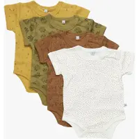 Pippi Bodyer k/æ - 4-pak - Tinsel - - 56 - Body K/Æ