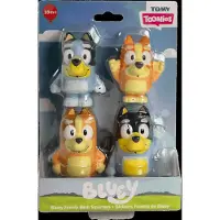 Toomies Badelegetøj - 4 stk. - Bluey Family Bath Squirters - - OneSize - Badelegetøj