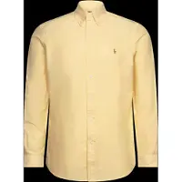 Ralph Lauren Polo Ralph Laurentil mænd. 710805562003 Den ikoniske gule oxford-skjorte (XL), Casual, Bomuld, Lange ærmer