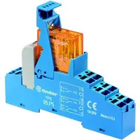 Finder 48.P5.7.012.0050 Relækomponent Nominel spænding: 12 V/DC Brydestrøm (max.): 8 A 2 x omskifter 1 stk