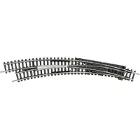 Minitrix T14947 N skinne Kurvesporskifte, Venstre 30 °