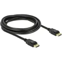 DeLOCK 3 m, 4K, DisplayPort 1.2-kabel DisplayPort-han til DisplayPort-han