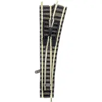 Fleischmann 9171 N piccolo (med ballast) Spor, Højre 111 mm 15 ° 430 mm