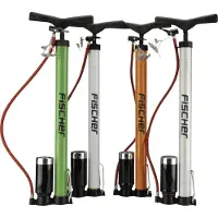 Fischer Fahrrad 85586 85586 Standing bike pump - assorted colors.