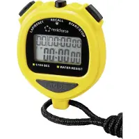 Renkforce RF-SW-120 Stopur digital Gul