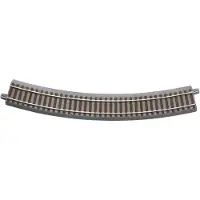 Roco H0 geoLINE (med ballast) 61128 Bøjet spor 6 stk
