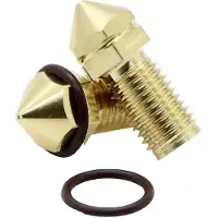 FabConstruct Nozzle Brass 0,4 mm til Ultimaker UM3, S3, S5 Pro Passer til (3D printer): Ultimaker 3 Brass Nozzle AA RN35481