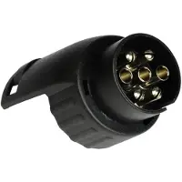 HP Autozubehör 28551 Anhænger adapter [7-polet stik - 13-polet stik] Plastic