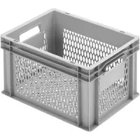 Alutec 75045 Plasticbokse Gitret (B x H x T) 400 x 235 x 300 mm Grå 1 stk