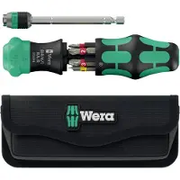 Wera Kraftform Kompakt 25 RA-R med taske