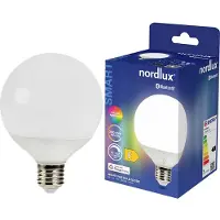 Nordlux Smart E27 Pære 9W 2200-6500+RGB Frostet