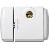 ABUS FTS3003, Vindueslås, Hvid, Stål, Hvid, Monokromatisk, Mat