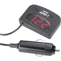 Novitec APM-1 Bil-voltmeter 12 V Batteriprøvning 60 mm x 43 mm x 15 mm