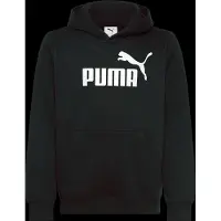 Puma Sweatshirt 'ESS No. 1' sort / hvid