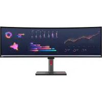 Lenovo ThinkVision P49w-30 49" 5K DQHD-Thunderbolt-USB-C-buet-skærm