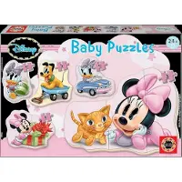 Educa baby-puslespil 3-4-4-4-5 brikker Minnie