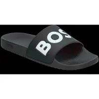 Hugo Boss BOSStil mænd. 50536835 Flip-flops Aryeh sort (41), Fast, Ingen, Badetøj