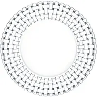 Nachtmann Bossa Nova tallerken 27 cm 2-pak Klar
