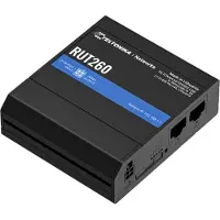 Teltonika RUT260 - Trådløs router - WWAN 2,4 GHz - 3G, 4G - DIN monterbar på skinne