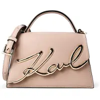 Karl Lagerfeld Skuldertaske 'K/Signature' gammelrosa