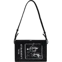 Karl Lagerfeld Clutch 'K/Soiree' sort / hvid