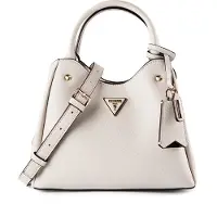 GUESS Skuldertaske 'Meridian II' creme