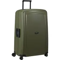 Samsonite S'Cure - Kuffert med 4 hjul | oliven | 55x81x35 cm