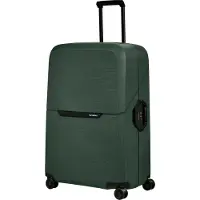 Samsonite Magnum Eco - Kuffert med 4 hjul | grøn | 54x81x35 cm