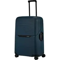 Samsonite Magnum Eco - Kuffert med 4 hjul | blå | 49x75x32 cm