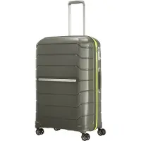 Samsonite Flux Exp - Kuffert med 4 hjul | oliven | 52x75x31 cm