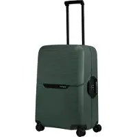 Samsonite Magnum Eco - Kuffert med 4 hjul | grøn | 48x69x30 cm
