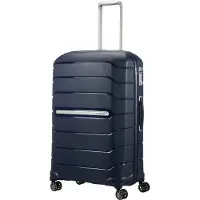 Samsonite Flux Exp - Kuffert med 4 hjul | blå | 52x75x31 cm