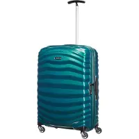 Samsonite Lite Shock - Kuffert med 4 hjul | petrol | 47x69x29 cm