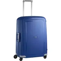 Samsonite S'Cure - Kuffert med 4 hjul | blå | 47x69x25 cm