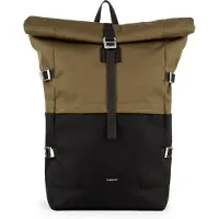 Sandqvist - Cykelpendling - Icon Rolltop Backpack L Multi Olive til UnisexUld - Brun