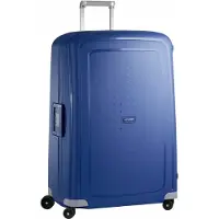 Samsonite S'Cure - Kuffert med 4 hjul | blå | 55x81x35 cm