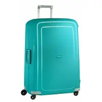 Samsonite S'Cure - Kuffert med 4 hjul | blå | 55x81x35 cm
