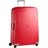 Samsonite S'Cure - Kuffert med 4 hjul | rød | 55x81x35 cm