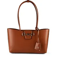 GUESS Guesstil kvinder. HWVG9910230 Janie Girlfriend Carryall brun (OSFA), Casual, Polyuretan
