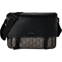Calvin Klein Messenger 'Emblem Logo Messenger' brokade / sort