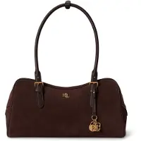 Ralph Lauren Lauren Ralph Laurentil kvinder. 431P15643004 Marcy stor brun ruskindstaske (OSFA), Casual, Klassisk