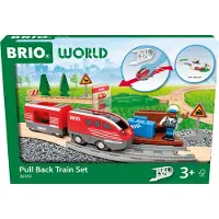 BRIO 36102 Pull Back Togsæt