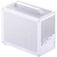 Jonsbo Z20 MESH, Mini Tower, PC, Hvid, micro ATX, Mini-ATX, SPCC, Hærdet glas, 16,4 cm