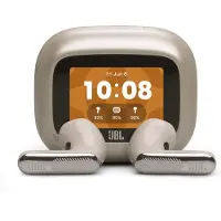JBL Live Flex 4, trådløse in-ear-hovedtelefoner med Bluetooth, sandfarvet