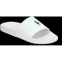 Ralph Lauren Polo Ralph Laurentil mænd. 809961001004 Flip-flops Signature hvid (45), Fast, Ingen, Casual, Badetøj