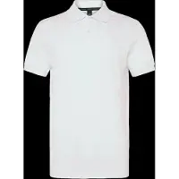 BOSS BOSStil mænd. 50555153 Polo Pio 2 hvid (M), Casual, Bomuld, Korte ærmer