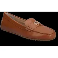 Ralph Lauren Lauren Ralph Laurentil kvinder. 802P09040002 Barnsbury brune loafers i læder (38), Fast, Ingen, Casual, Klassisk
